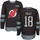 Men's Ondrej Palat New Jersey Devils ＃18 Authentic Black 1917-2017 100th Anniversary Jersey