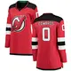 Women's Ethan Edwards New Jersey Devils ＃0 Breakaway Red Home Jersey