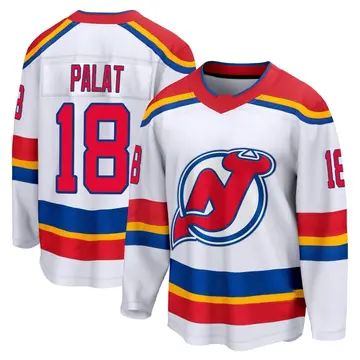 Youth Ondrej Palat New Jersey Devils ＃18 Breakaway White Special Edition 2.0 Jersey